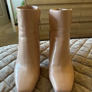 JLO Nude Ankle Boots